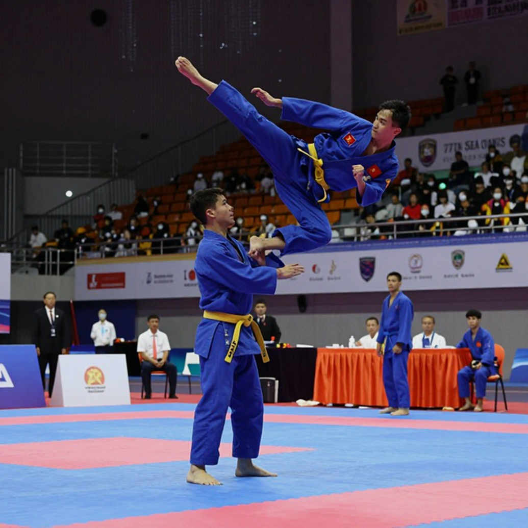 Đinh Văn Tâm gặp Ou Jiaming ở chung kết Sanda 56kg Asiad 20: Đọc lại dữ liệu đối đầu trước giờ lên đài
